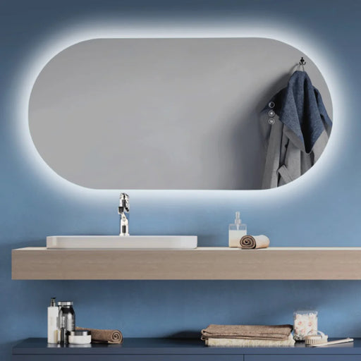 elevenpast Bathroom Mirror Denise Illuminated LED Bathroom Mirror - 2 Sizes