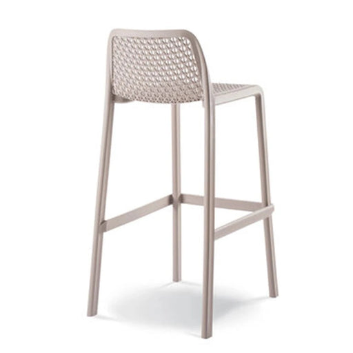 elevenpast Outdoor Chairs Taupe Filtro Perforated Barstool in Various Colours Filtro_Barchair_Taupe
