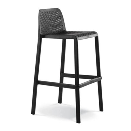 elevenpast Outdoor Chairs Black Filtro Perforated Barstool in Various Colours Filtro_Barstool_Black