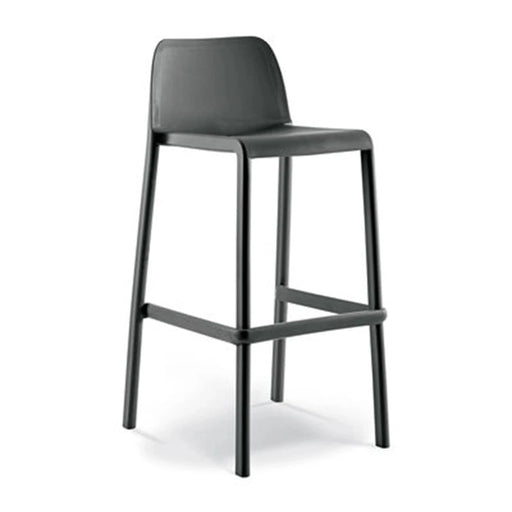 elevenpast Outdoor Chairs Bar Stool / Black Filtro Solid Bar / Kitchen Stool in Various Colours Filtro_Barstool_Black_SOLID