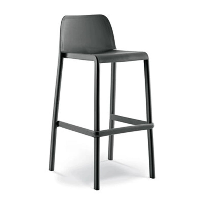 elevenpast Outdoor Chairs Bar Stool / Black Filtro Solid Bar / Kitchen Stool in Various Colours Filtro_Barstool_Black_SOLID