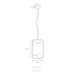 elevenpast Pendant Finesse Pendant Light Gold FINESSEPENDANTLIGHT