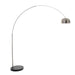 elevenpast Floor lamps Curve Metal and Marble Floor Lamp FL101 6007328344629