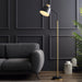 elevenpast Floor lamp Twilight Floor Lamp in Black and Brass FL234 6009551809739