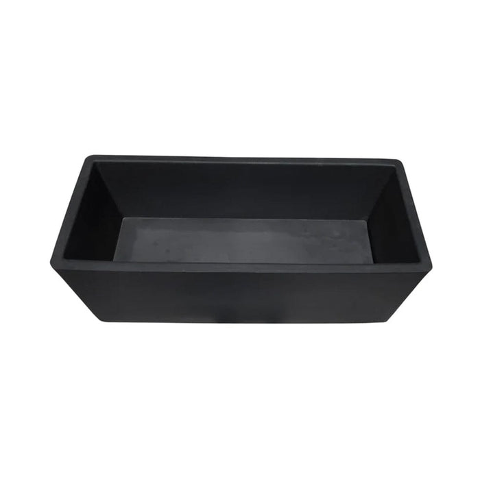 elevenpast Pots & Planters Japi Double Walled Window Box Planter Black