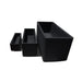 elevenpast Pots & Planters Japi Double Walled Window Box Planter Black