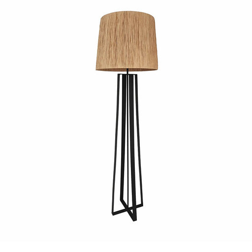 elevenpast RAFFIA QUAD FLOOR LAMP FLMT0024-R | WRGD087