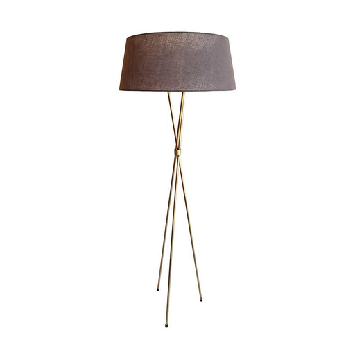 elevenpast Floor lamps Gold Tripod Floor Lamp FLMT0027-L | SHAD0746