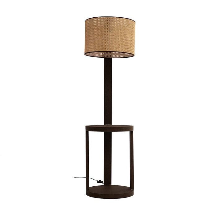 elevenpast Furniture and Decor Bora Bora Floor Lamp and Side Table FLMT0041 SHAD0952