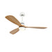 elevenpast Ceiling Fans Wesley Wooden Ceiling Fan FLR-2164-WH-LWG