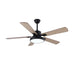 elevenpast Ceiling Fans Black Eugene Metal Ceiling Fan FLR-2832-BK-WG