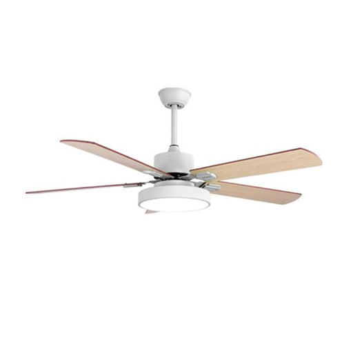 elevenpast Ceiling Fans White Eugene Metal Ceiling Fan FLR-2832-WH-WG