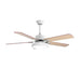 elevenpast Ceiling Fans White Eugene Metal Ceiling Fan FLR-2832-WH-WG