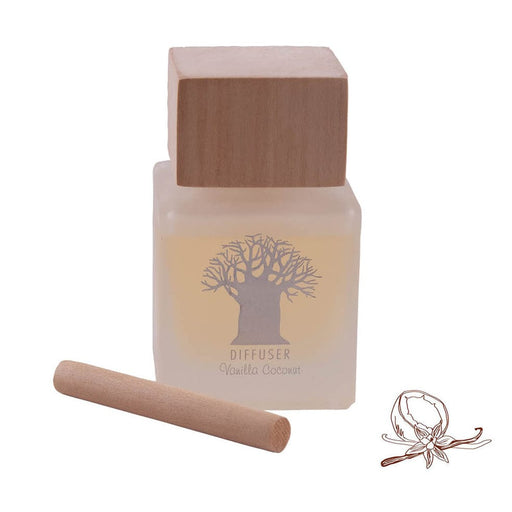 elevenpast Accessories Vanilla Coconut Mockana Luxury Wooden Top Fragrance Diffuser FMF 300