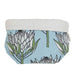 elevenpast Pots & Planters King Protea Blue Fabric Pot Covers Medium | Twelve Styles FPMEKPB