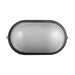 elevenpast Wall Light Ellies Illume Series - Large AC Oval Bulkhead - E27 Base White | Black