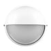elevenpast Wall Light Ellies Arc Series - Large AC Round Bulkhead - E27 Base White | Black
