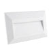 elevenpast LED footlight White Slatted LED Step Light | 3CCT Outdoor Footlight - Black | White FT040 WHITE 6007226090888