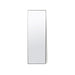 elevenpast Mirrors Black Full Length Rectangular Mirror Black | Gold FULLLENGTHRECTMIRRORB