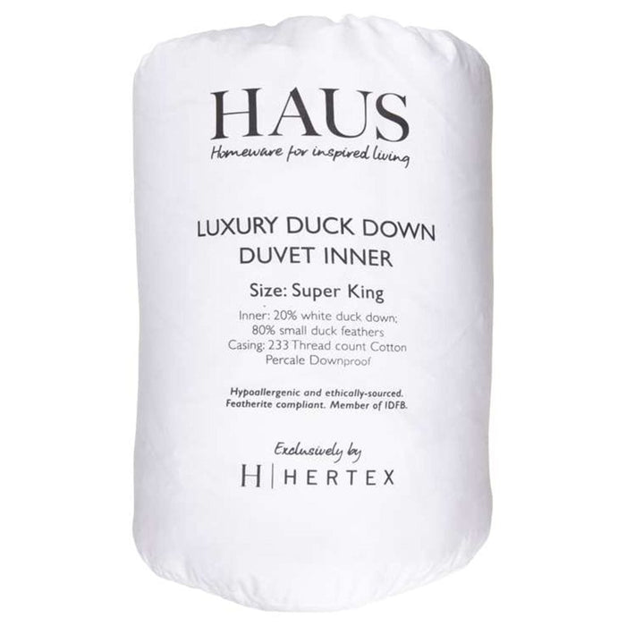 Hertex Haus bed King Luxury Duvet Inner | Queen, King or Super King Size FUR00036