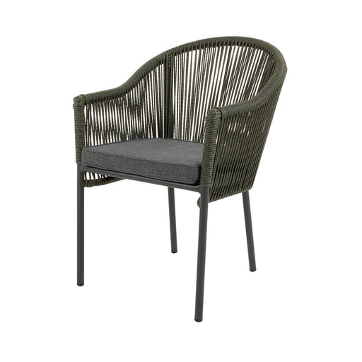 Hertex Haus Chairs Moss Leo Outdoor Chair in Moss, Midnight or Ivory FUR00809