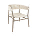 Hertex Haus Chairs Ivory Zambezi Stackable Outdoor Chair in Stone, Granite or Ivory FUR00816