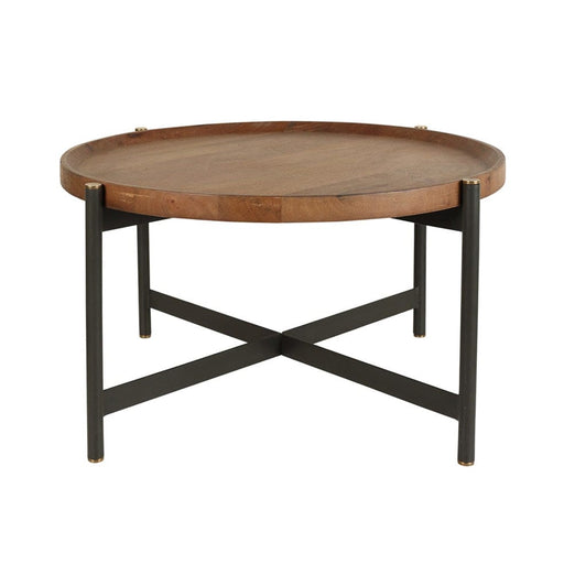 Hertex Haus Coffee Tables Medium 42cm H x 80cm D Roundhouse Coffee Table in Nutmeg - Sold Out FUR00850