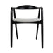 Hertex Haus Chairs Onyx Grace Dining Chair in Husk or Onyx FUR00928
