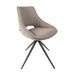 Hertex Haus Chairs Storm Louis Swivel Dining Chair in Hazelnut, Hunter, Pepper or Storm FUR01060
