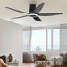 elevenpast led ceiling fan Jetline 5 Blade LED Ceiling Fan - Black | White