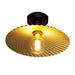 elevenpast Ceiling Light Golden Shell Ceiling Light G-KLC-502