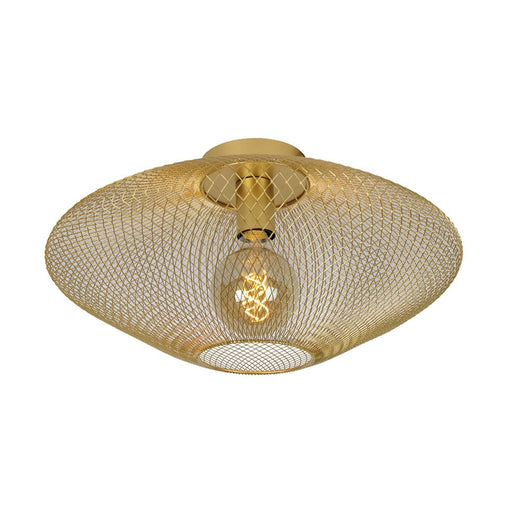 elevenpast Gold Mesh Ceiling Light Metal Black | Gold G-KLC-86/GD