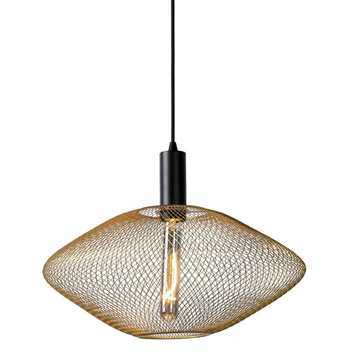 elevenpast Gold Mesh Pendant Light  Metal Black | Gold G-KLCH-86/GD