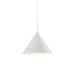 elevenpast pendant light White / Small Pinnacle Metal Pendant Light - Small | Medium | Large G-KLCH-860-25/W