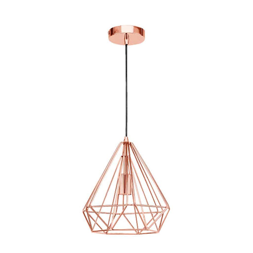 elevenpast Pendant Small / Copper Prisma Metal Pendant Light Black | Copper | Chrome G-KLCH81015/CO