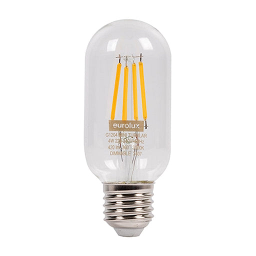 elevenpast LED Bulbs GlowTube Mini E27 LED Filament Bulb - Warm White G1204