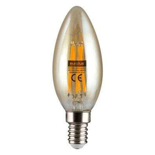 elevenpast Amber LED Filament Candle E14 G511SES