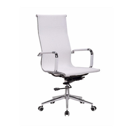 elevenpast Chairs White Elite High Back Mesh GEF8112H WT