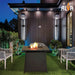 ALVA Heater ALVA 2-in-1 Gas Fire Pit Table – Smokeless Outdoor Patio Heater GFT005