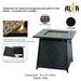 ALVA Heater ALVA 2-in-1 Gas Fire Pit Table – Smokeless Outdoor Patio Heater GFT005