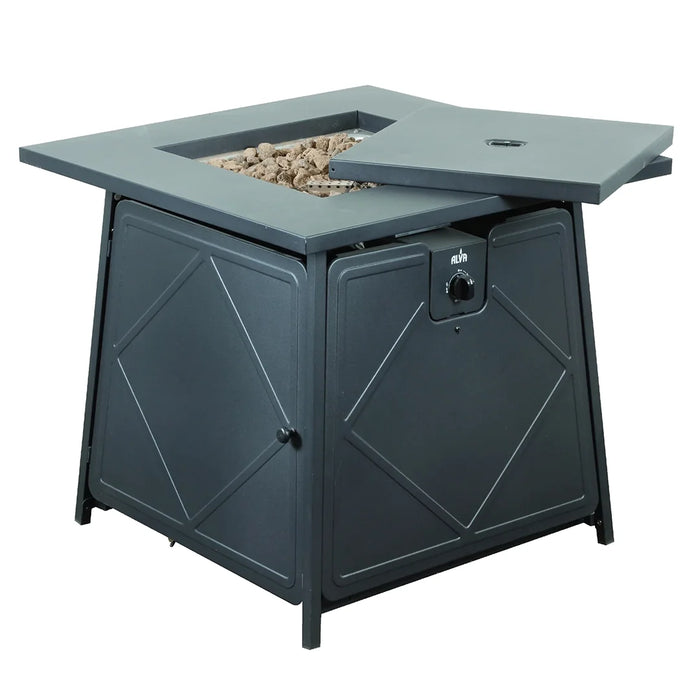 ALVA Heater ALVA 2-in-1 Gas Fire Pit Table – Smokeless Outdoor Patio Heater GFT005