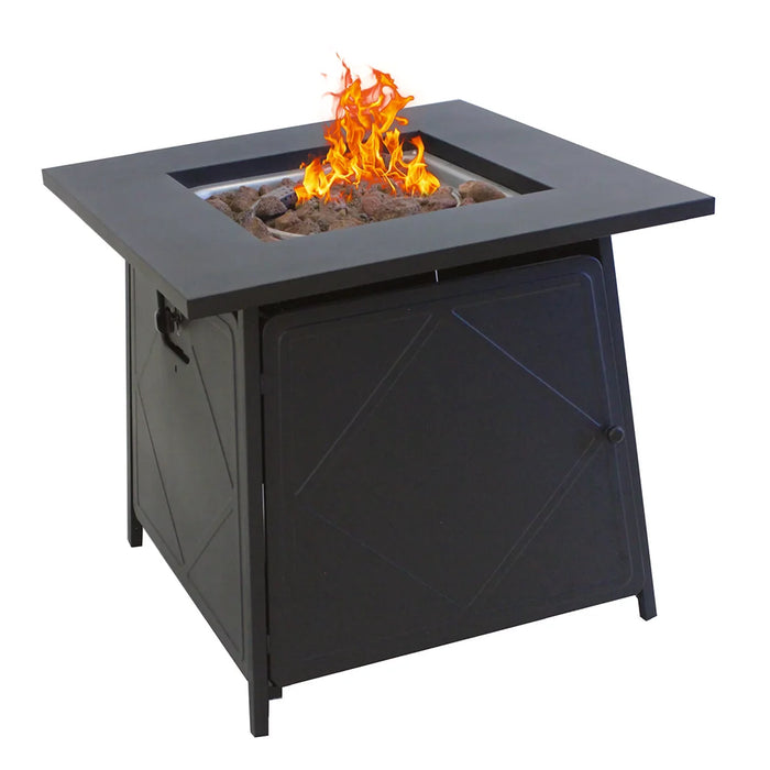 ALVA Heater ALVA 2-in-1 Gas Fire Pit Table – Smokeless Outdoor Patio Heater GFT005