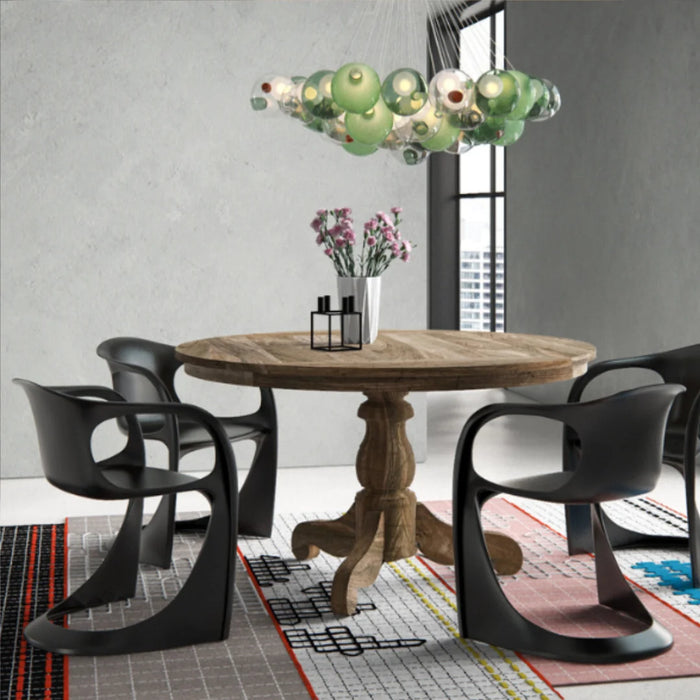 elevenpast dining chair Casala Sculptural Dining Chair – Black | Cream | Ancora Red | White