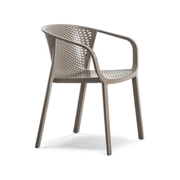 elevenpast Outdoor Chairs Taupe Gianet Armchair in Black | White | Taupe Gianet_Chair_Taupe