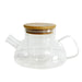elevenpast Kitchen Appliances Clear Glass Teapot Infuser 600ml GLASSTEA01