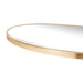 elevenpast Mirrors Arched Metal Wall Mirror for Bathroom and Entryway - Gold | Black