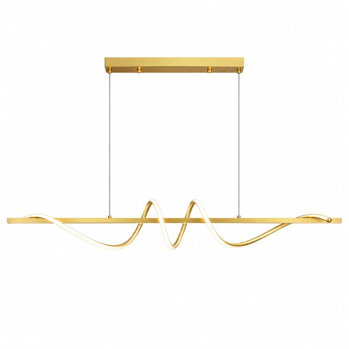 Rhythm LED Pendant Light  Gold or Black