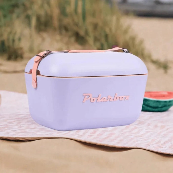 elevenpast Polarbox Retro Cooler Box 20L / 12L Purple