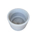 elevenpast Pots & Planters Match Cylinder Japi Planter with Saucer Grey
