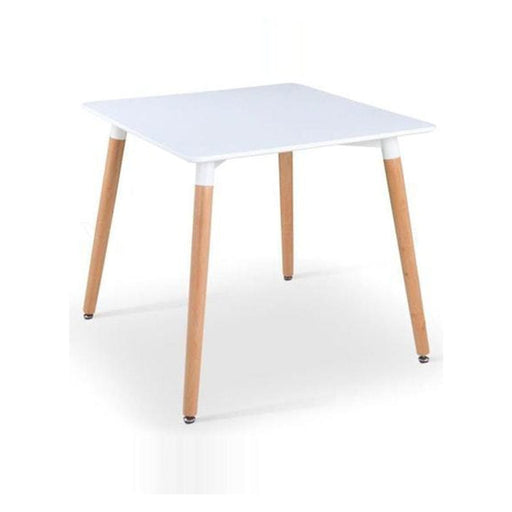 elevenpast Tables Minimalistic Kitchen table 4 seater GTZ-208 WHITE